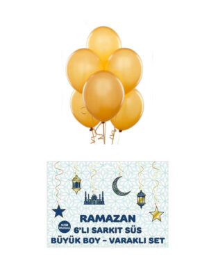 Ramazan Tavan Susu ve Balon Seti